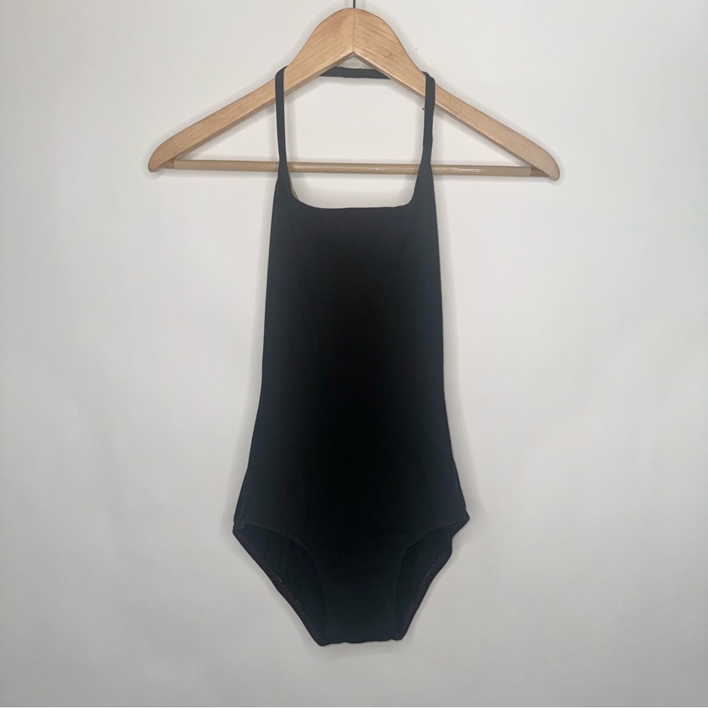 VINTAGE PREMIERE COLLECTION BY BODY WRAPPERS BODYSUIT ONEPIECE SWIMSUIT MEDIUM